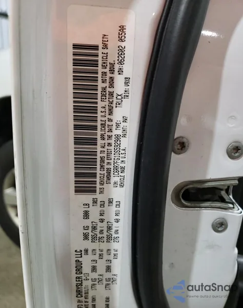 2013 Ram 1500 St из США, поврежденный, VIN 1C6RR7FG1DS592908